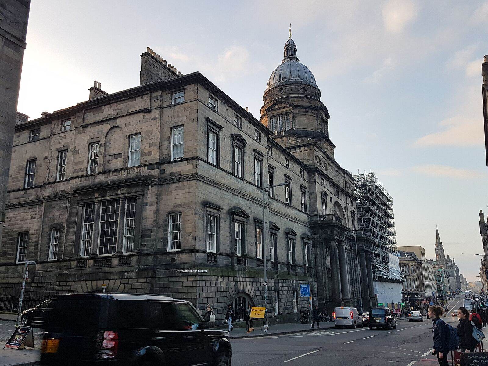 Old College, University of Edinburgh, on South Bridge